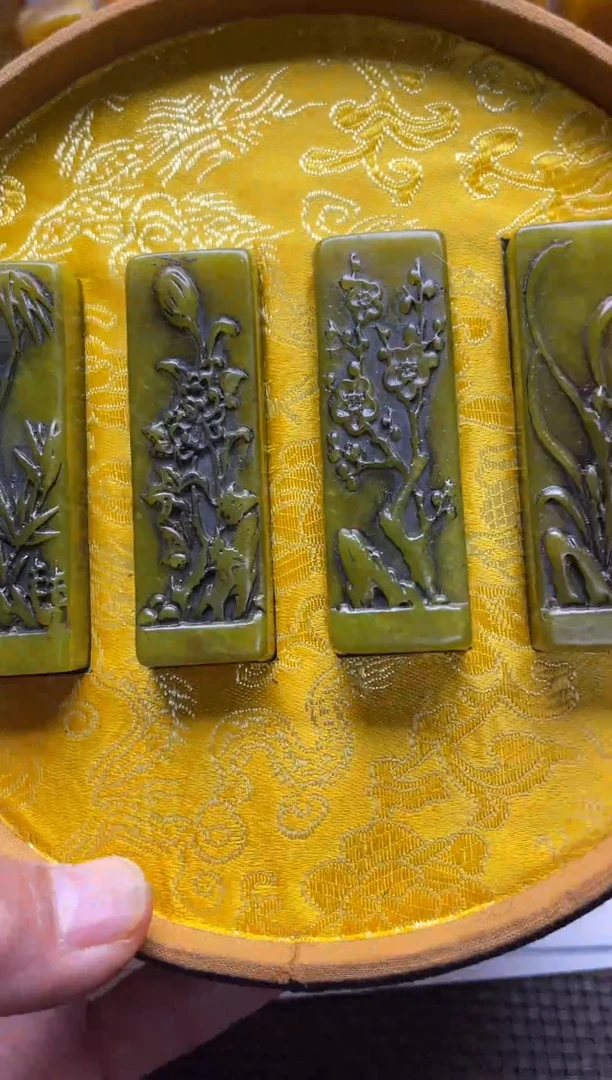 寿山石印石水****8精品印章8