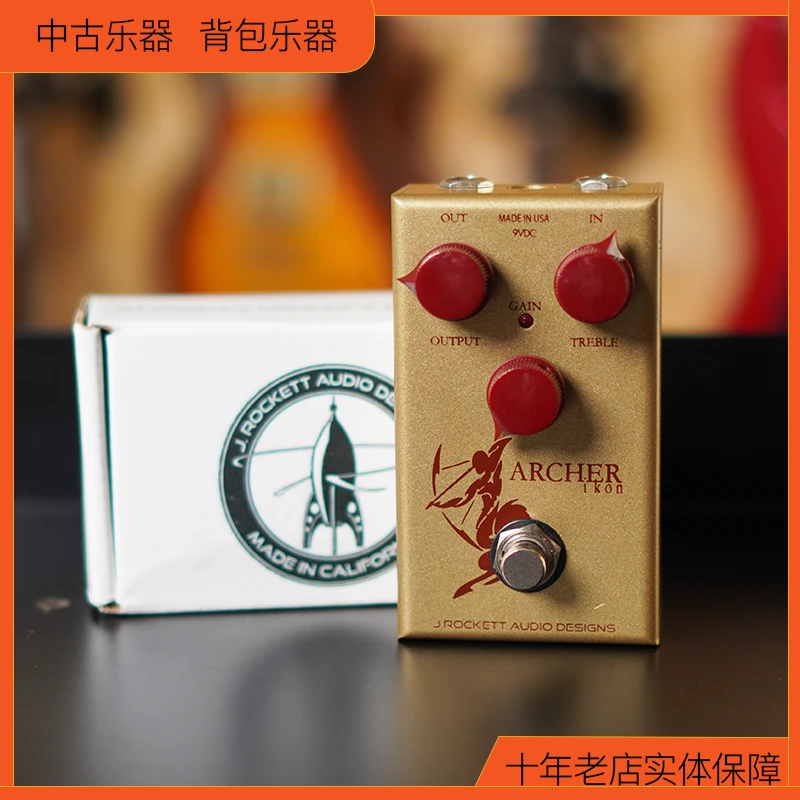 【中古乐器】美产J Rockett Archer iKon金射手金马过载单块效果器