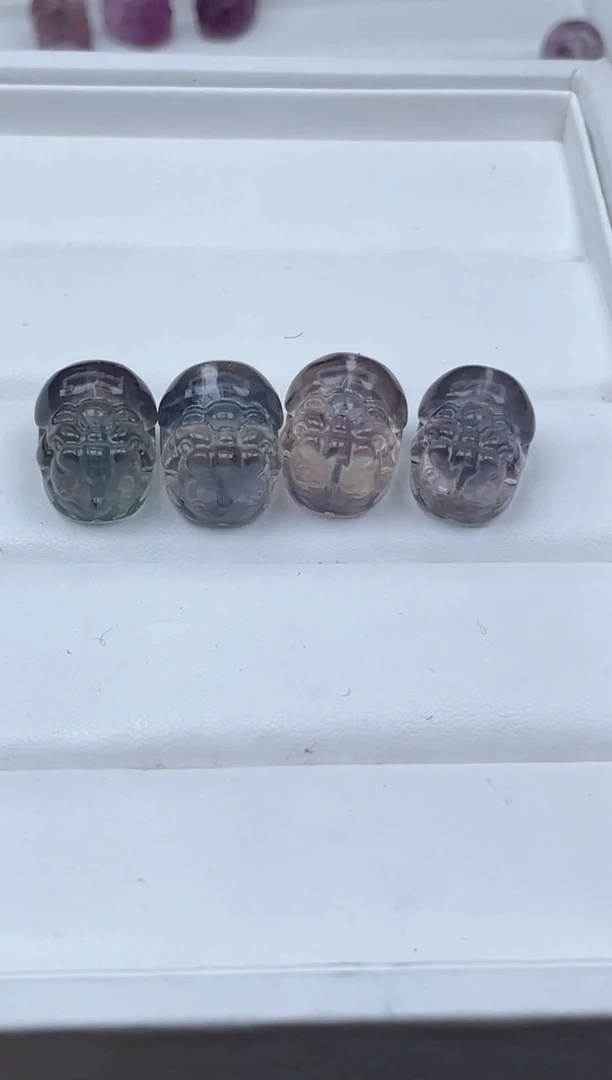 【闪购商品】萤石颈饰未镶嵌46a多样性发其一/2.12/1个