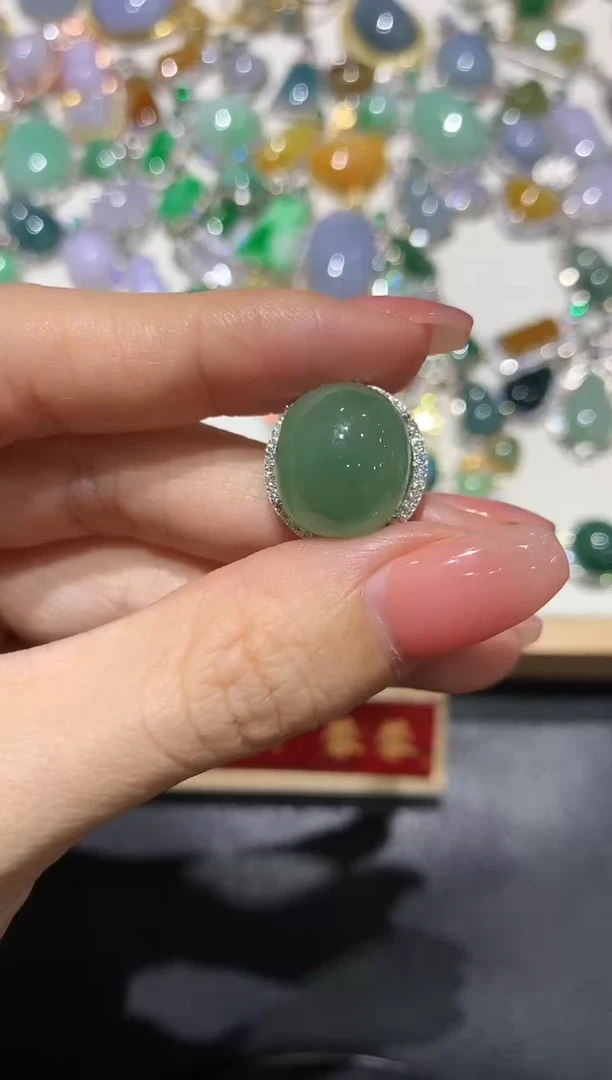 【闪购商品】翡翠吊坠(不含链)银S925镶嵌团购62