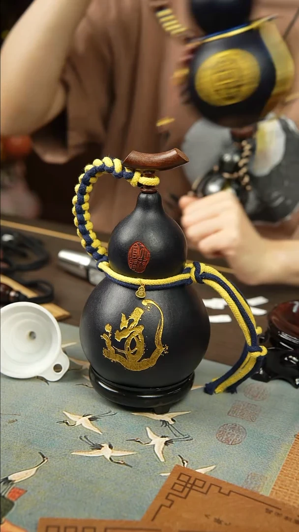 440号400ml左右非遗大漆酒葫芦
