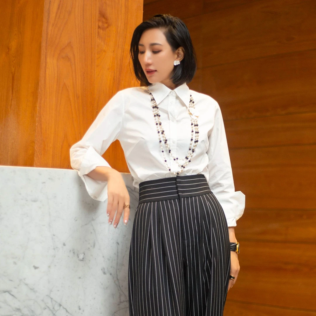 【Do.Fashion欧阳】“漫步巴黎”进口抗皱修身衬衫