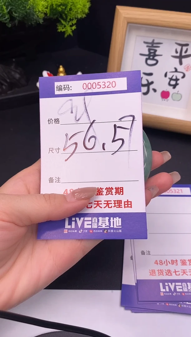 未镶嵌手镯翡翠0005320