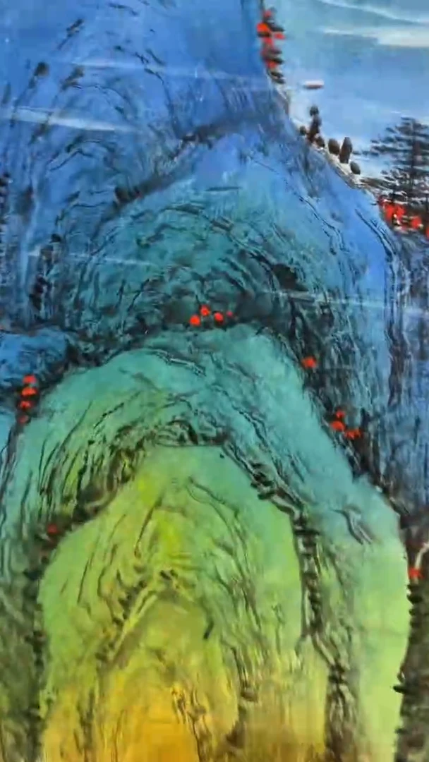 国画郑乐华手绘绘画作品31-91