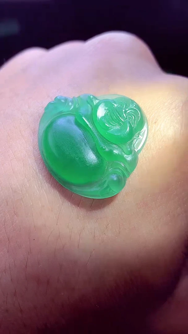 未镶嵌定制翡翠陶*翡翠毛货定制570653