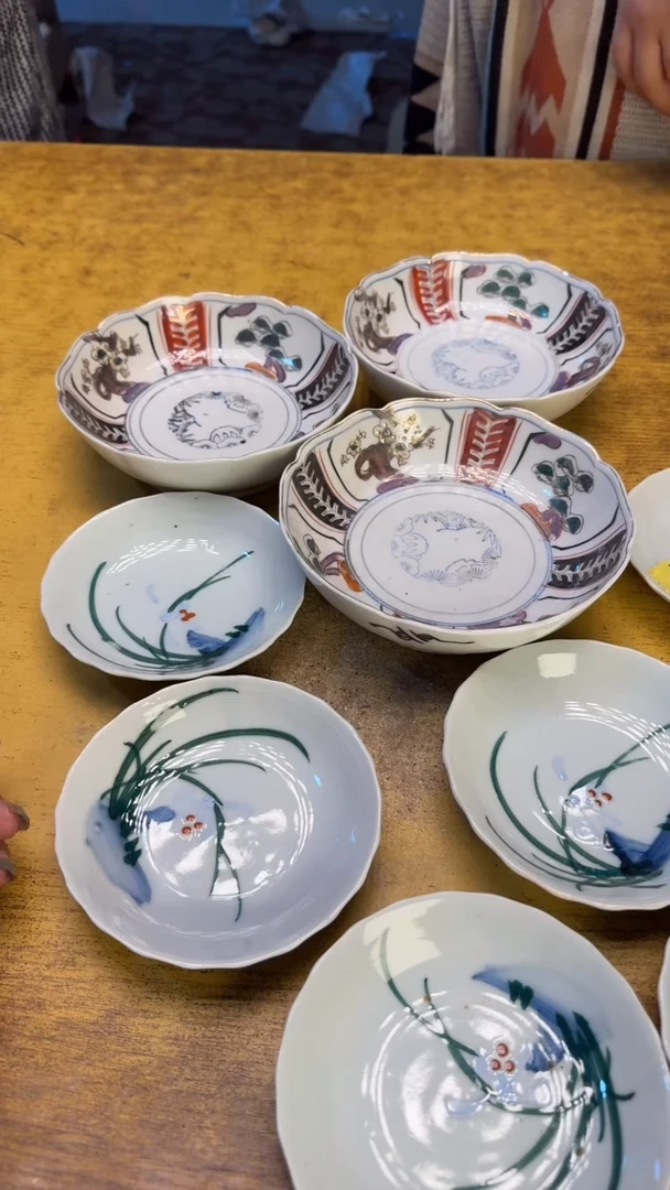 瓷器瓷器瑕疵破破37九件