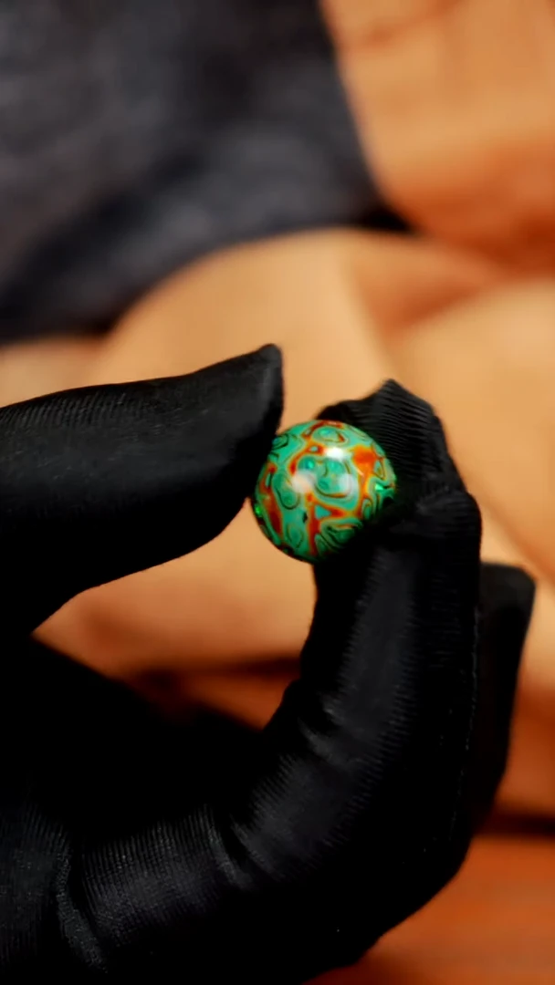 疯子大漆某松绿满欧15mm