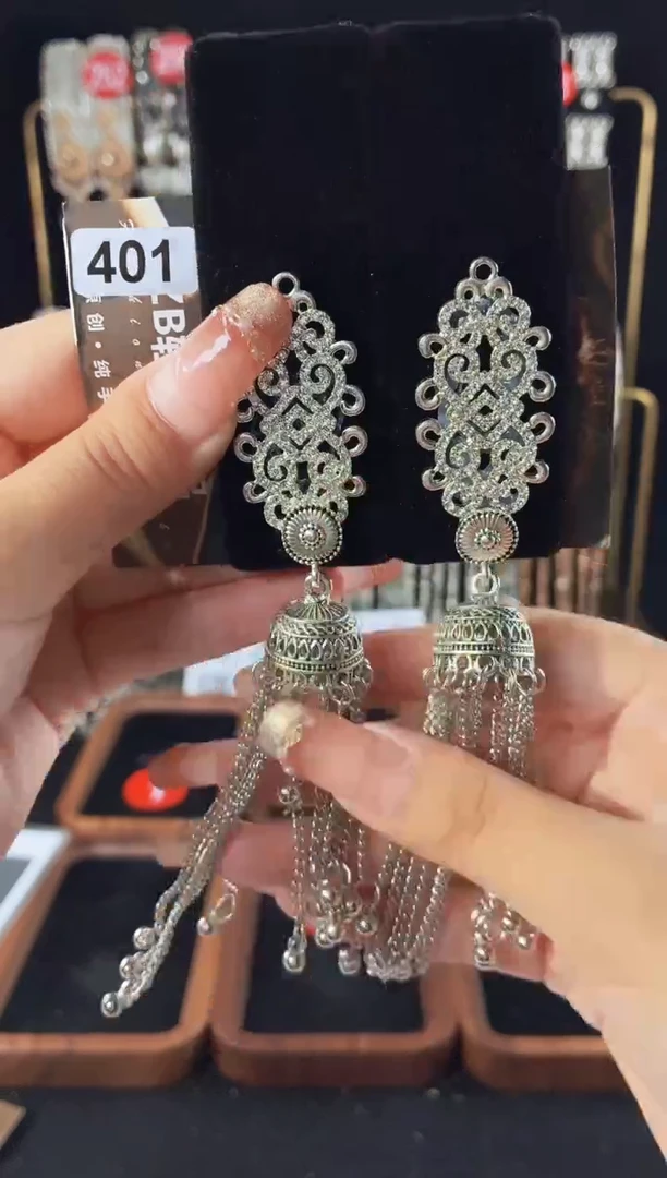 仿水晶铁合金401原创发夹一对