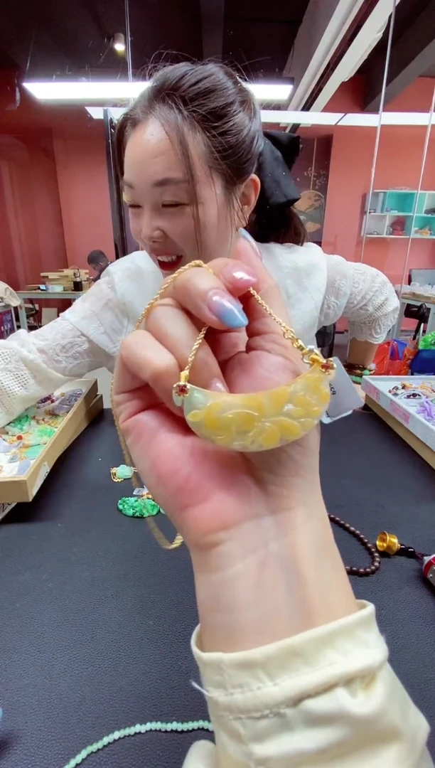 颈饰未镶嵌翡翠翡翠吊坠