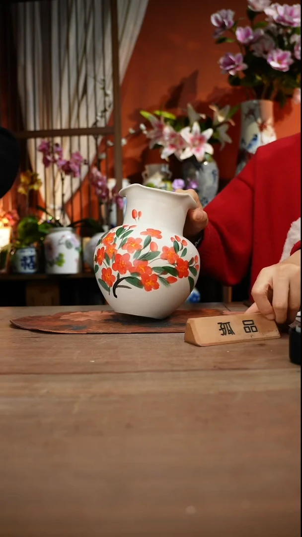 现代高温釉下彩手绘陶瓷餐具