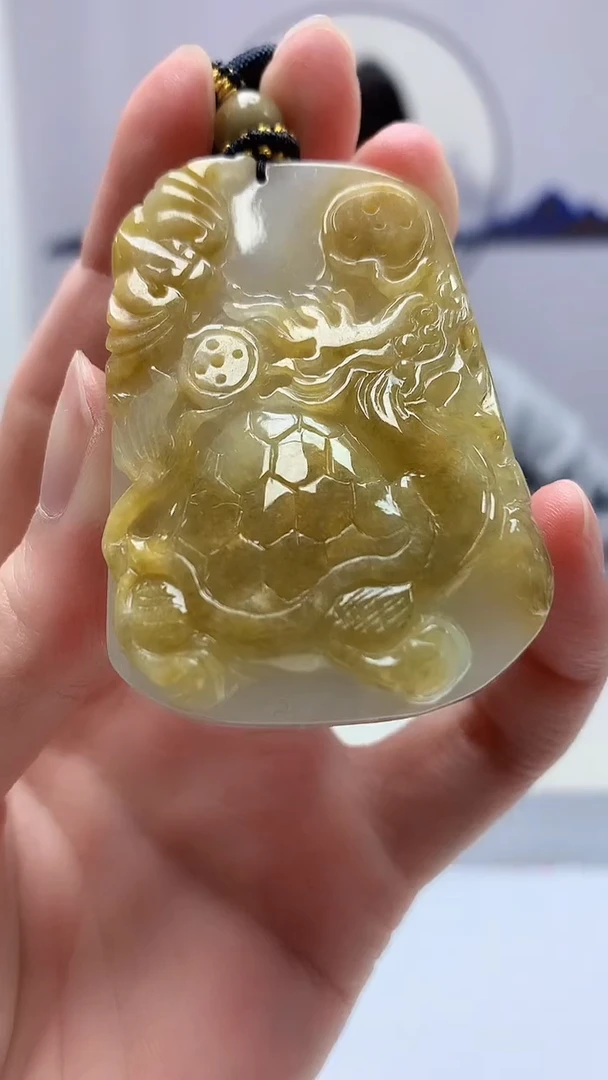 【闪购商品】定制翡翠未镶嵌4917zm-毛货挂件28