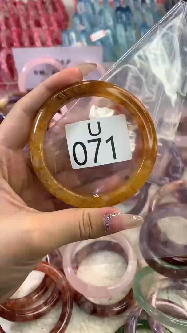 水晶手镯U未镶嵌水晶071-62