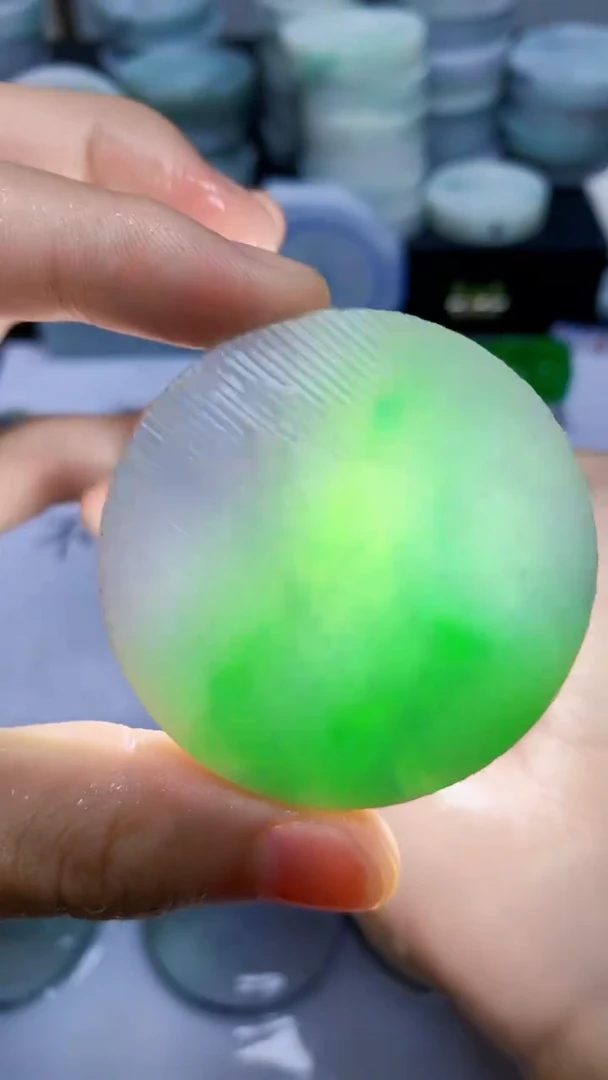 翡翠裸石缅甸天然翡翠A货905