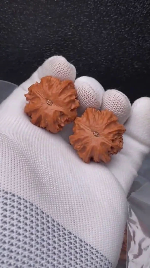 【闪购商品】文玩核桃把件磨盘八棱