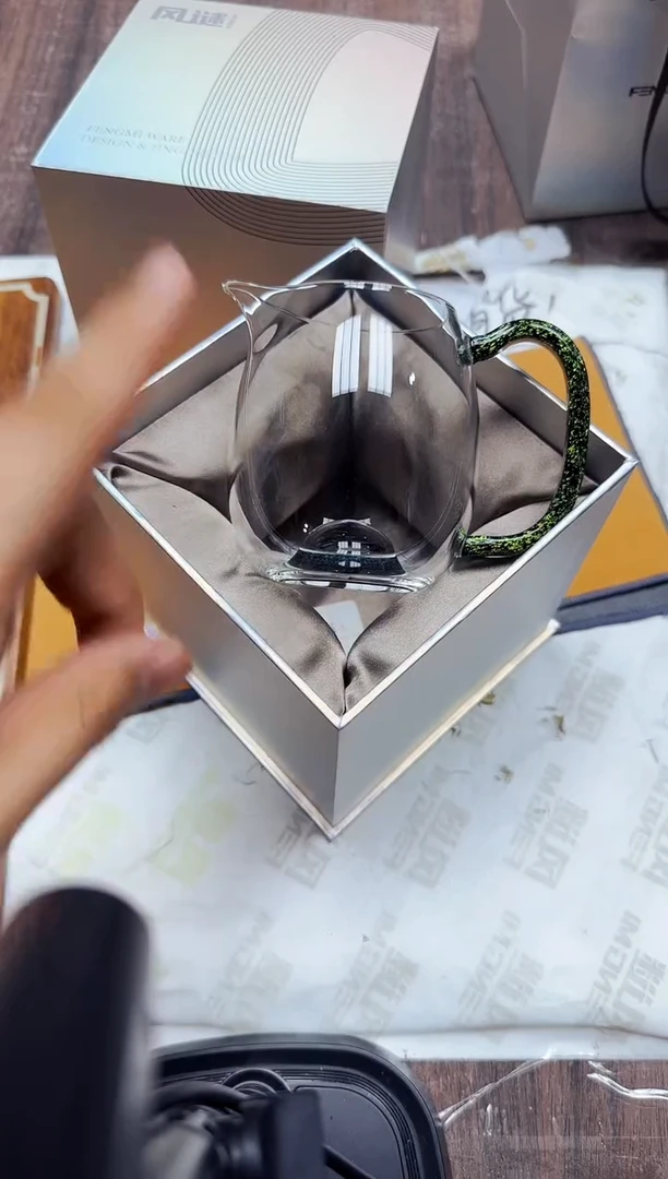 风谜·璀璨观语茶海黑金（礼盒装）+茶巾