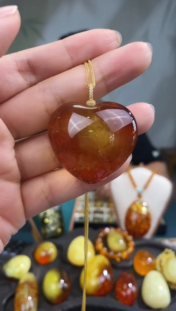 裸石琥珀未镶嵌 基地发货 一物一证 顺丰包邮