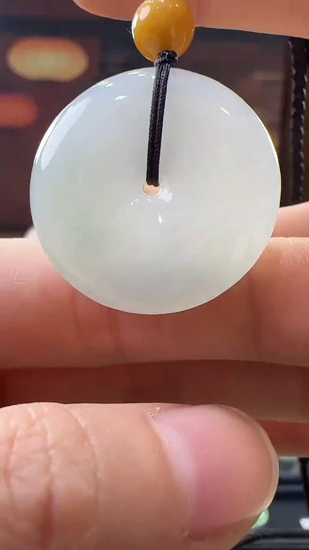 未镶嵌挂件翡翠平安扣