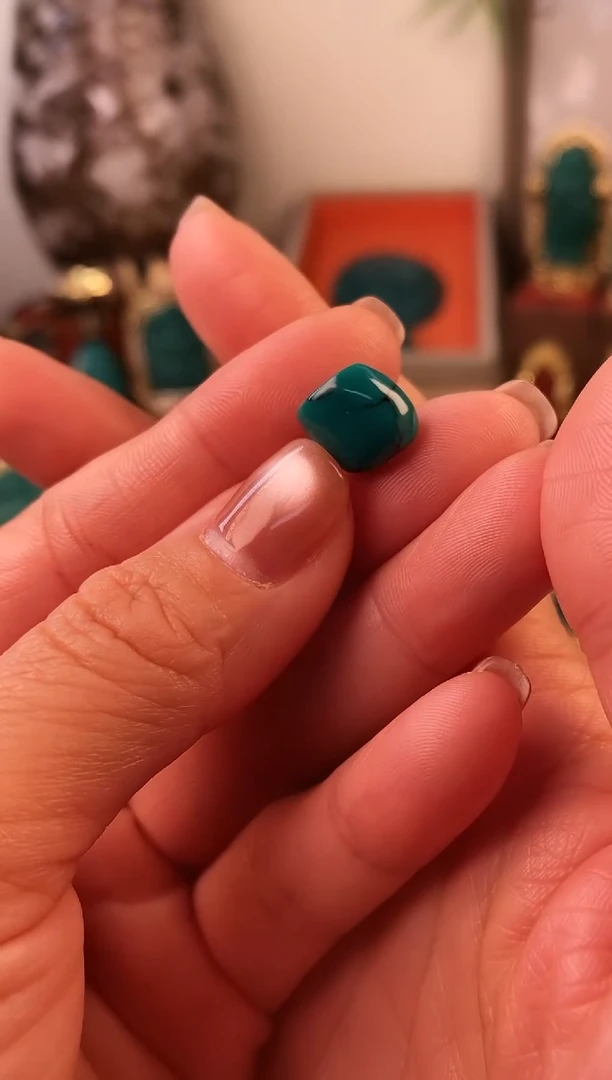 未镶嵌绿松石.网花 单颗  10*10.3*8mm