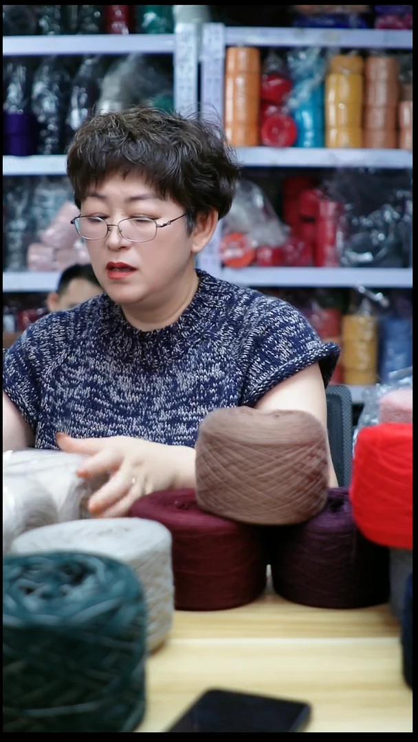 羊毛欢姐手编线D301