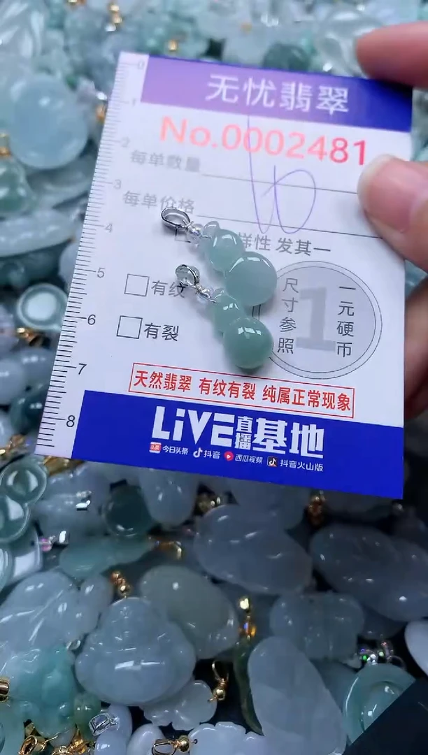 颈饰未镶嵌翡翠2481