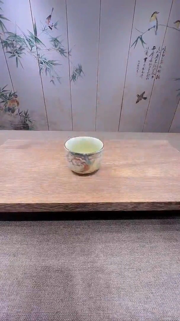 @微光茶器汝窑喜上眉梢主人杯TJ075