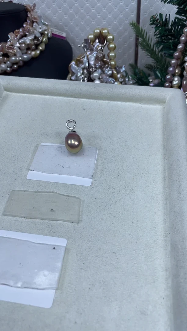 【闪购商品】淡水珍珠吊坠(不含链)未镶嵌【纯恬珍珠】