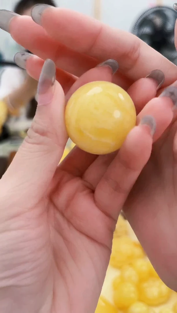 未镶嵌蜜蜡裸石28mm+单珠圆珠/多样性发其一