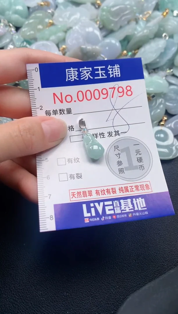 颈饰未镶嵌翡翠9798