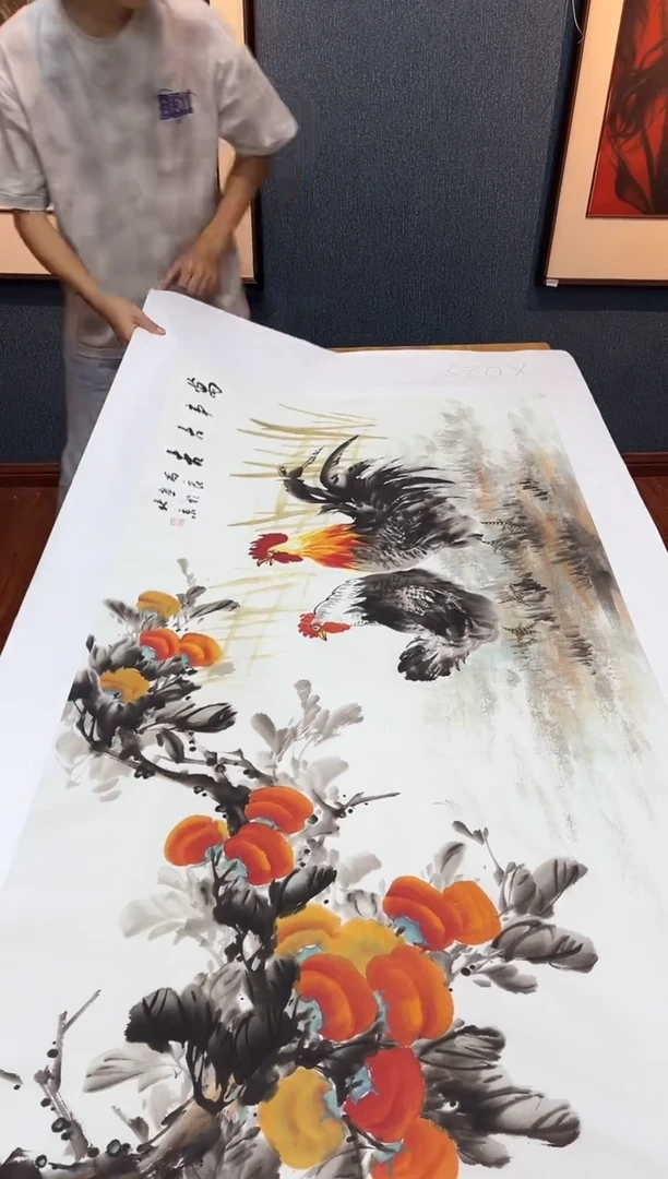 国画九霄甄选国画作品x025