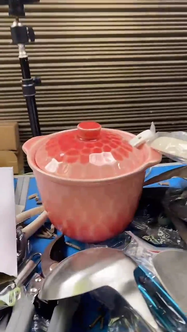 1素味陶瓷猪油罐