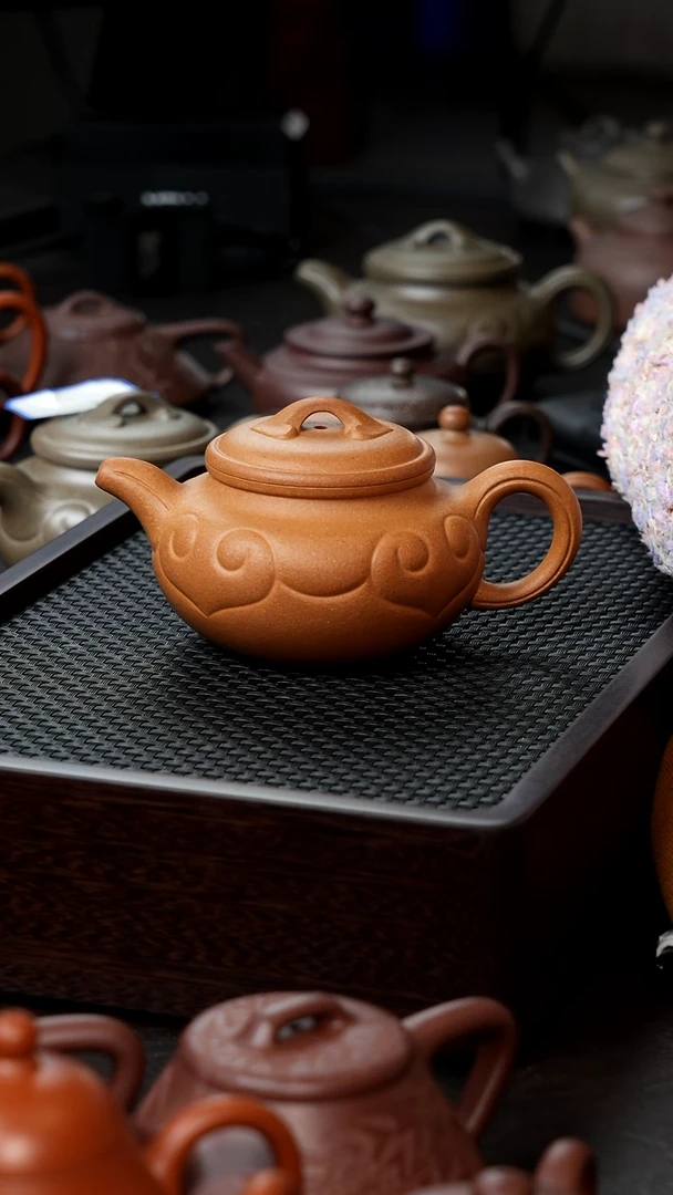 茶壶紫砂春****⁷黄金段仿古如意微瑕半手200