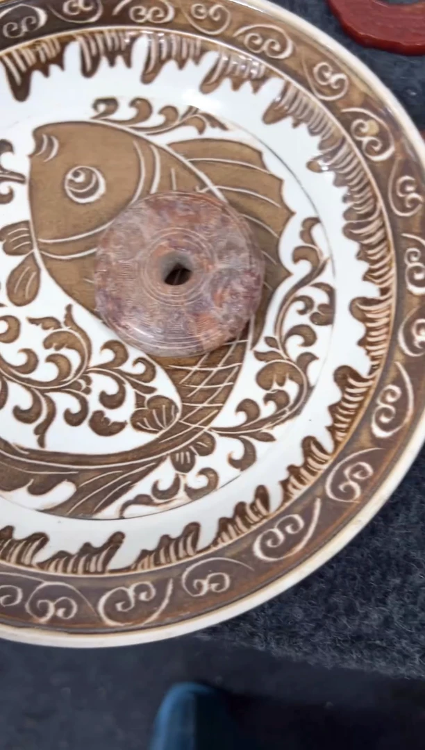 瓷片手工，手绘，瓷器1