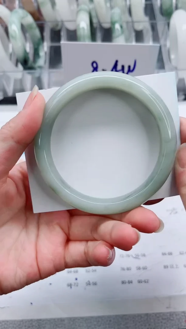 【闪购商品】石英质玉手镯未镶嵌A375-60.4