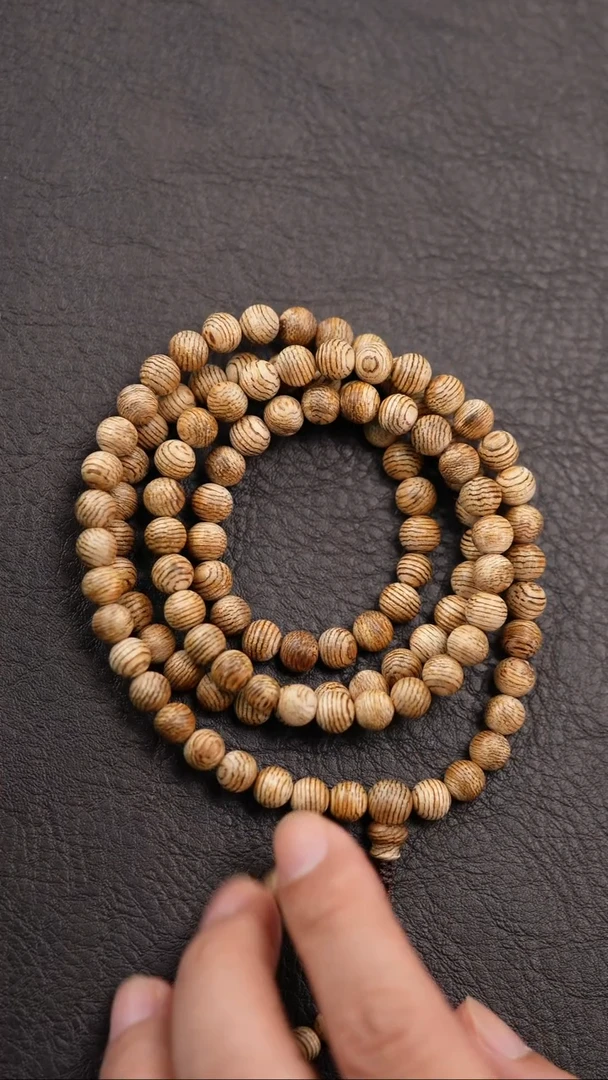 沉香手串LG555天然野多样性发一