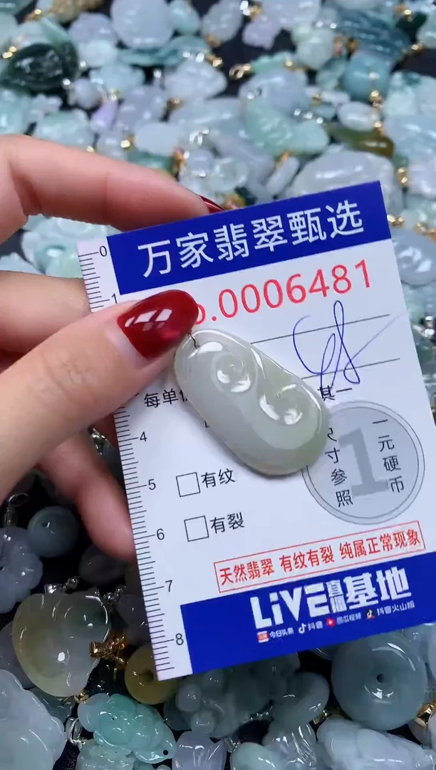 颈饰未镶嵌翡翠6481