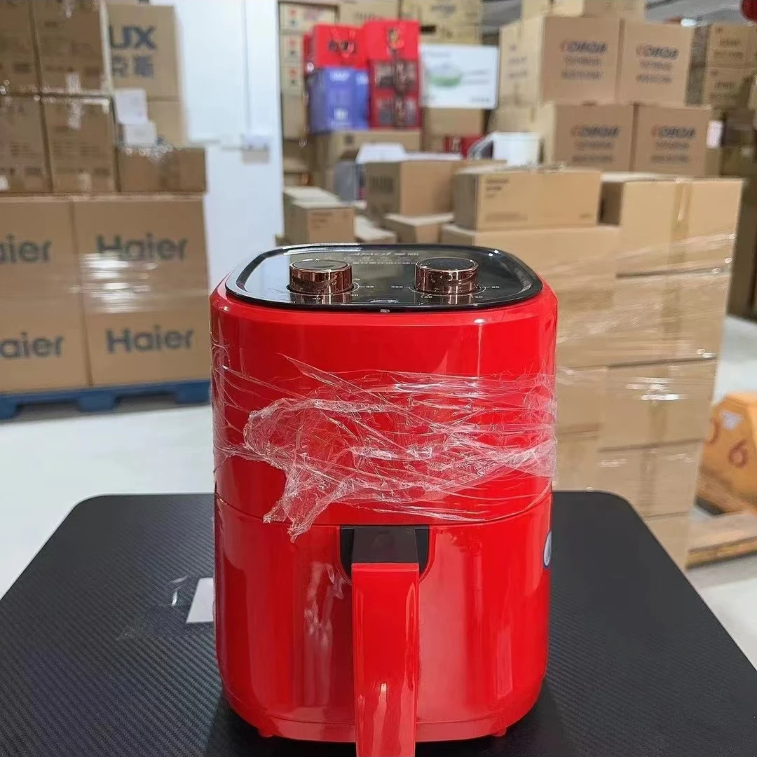 新款多功能可视空气炸锅大容量电炸锅无油烟薯条机电烤箱JM