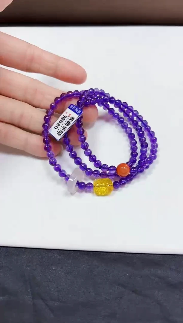 颈饰未镶嵌水晶手链