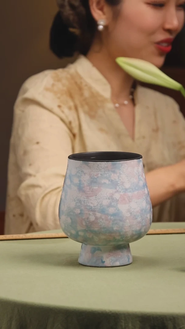 瓶景德镇原创花器不带花