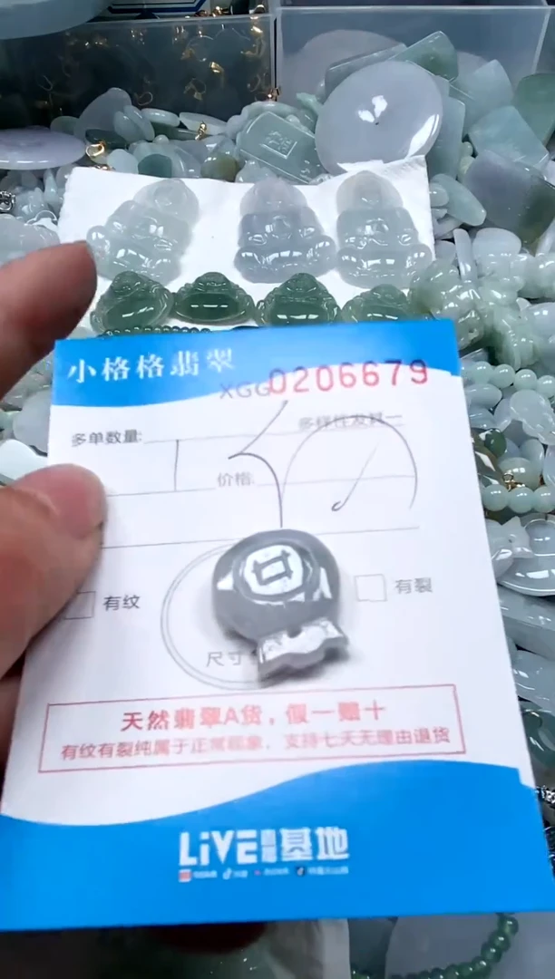 【闪购商品】翡翠颈饰未镶嵌闪购商品0206679