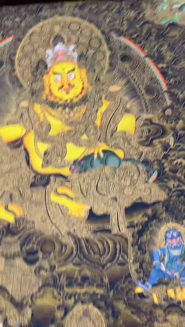 卷轴画老三的唐卡tk16