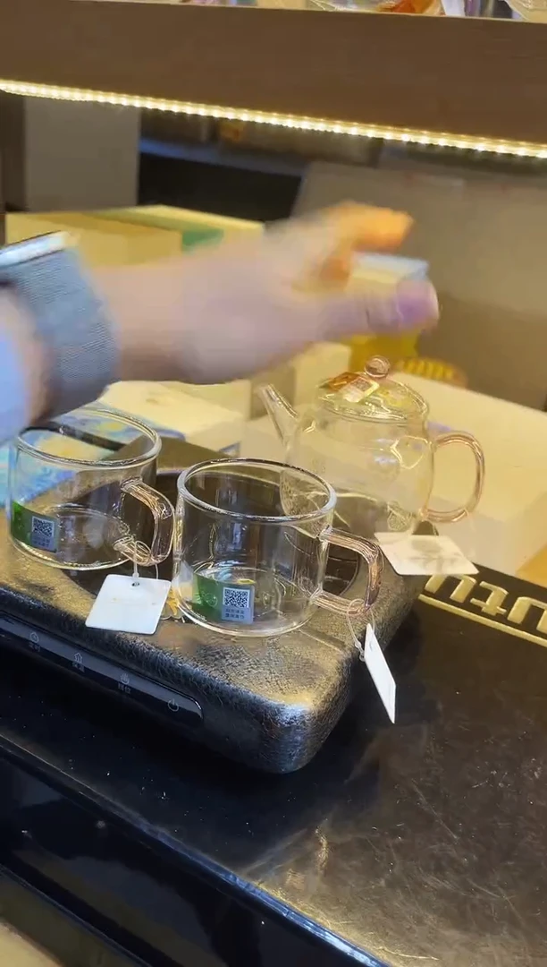 禾器/言卿壶/浅粉+清禾杯1对