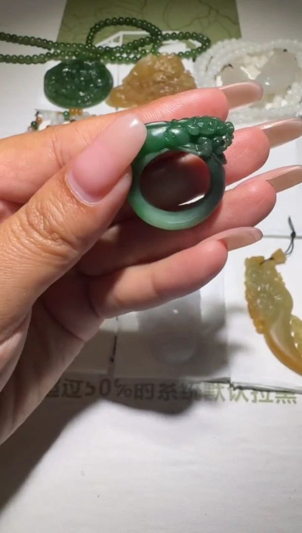 未镶嵌定制翡翠毛货-不退不换