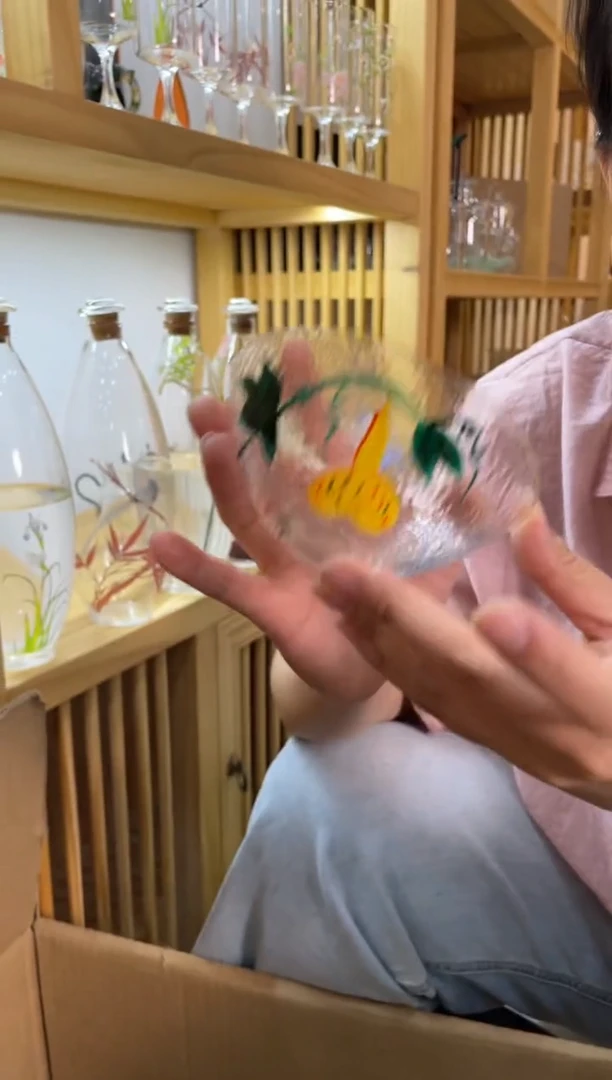 九河手绘葫芦茶盏啊啊