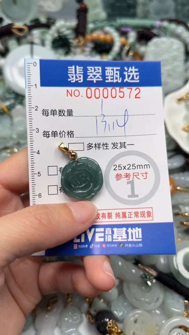 【闪购商品】翡翠颈饰未镶嵌00..0572
