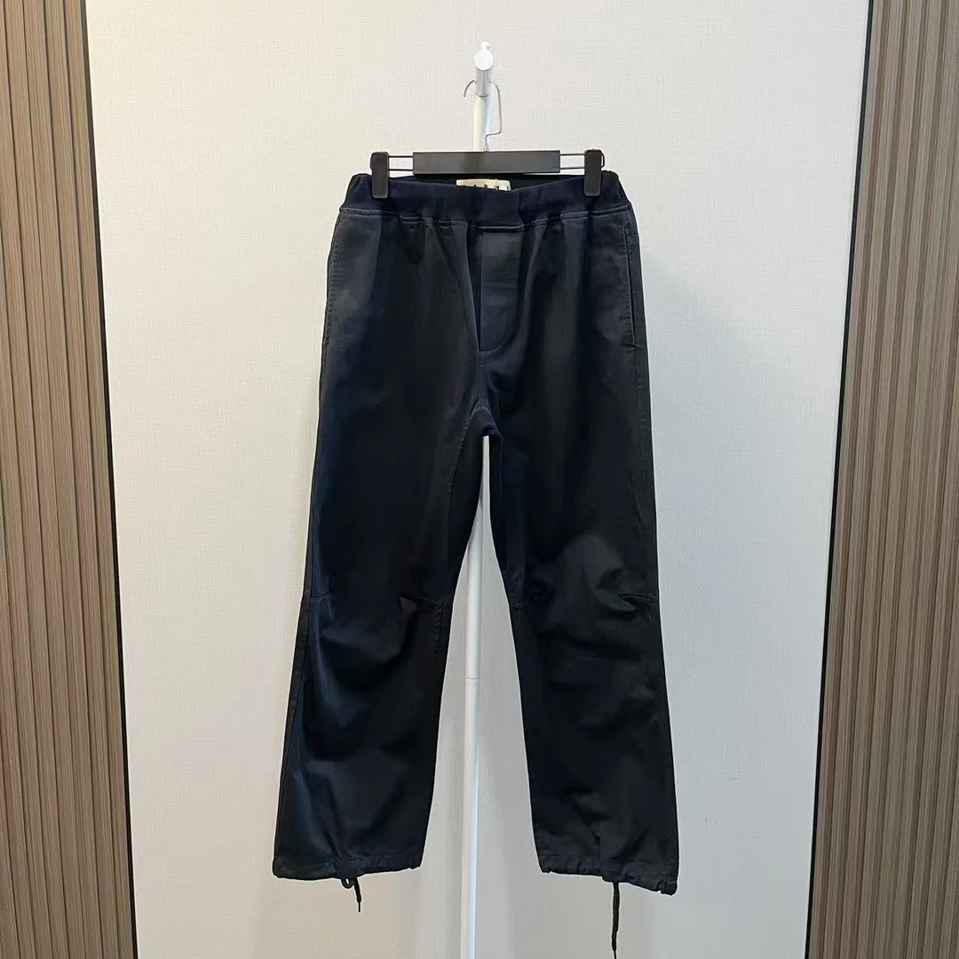 99新 MARNI /黑蓝色休闲裤长裤/尺码48