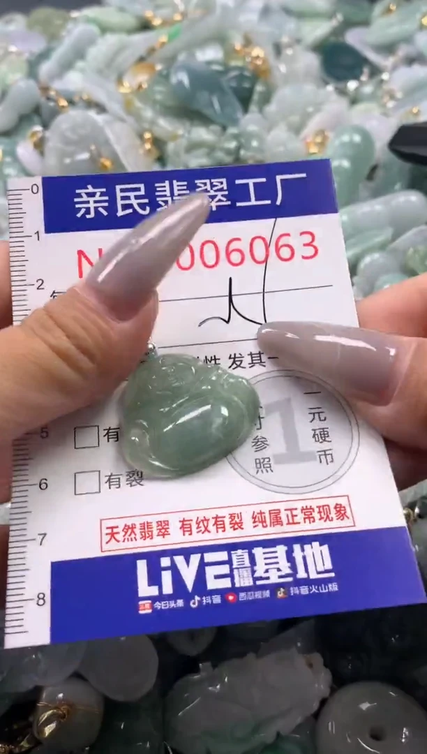 颈饰未镶嵌翡翠6063