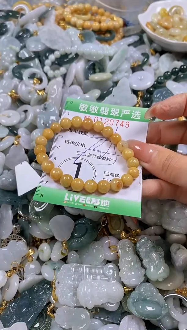 【闪购商品】翡翠颈饰未镶嵌闪购0120749多样性发其一