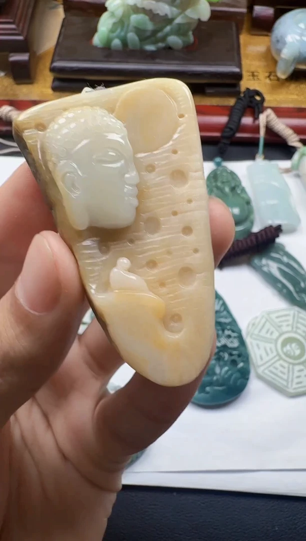 吊坠(不含链)未镶嵌翡翠1