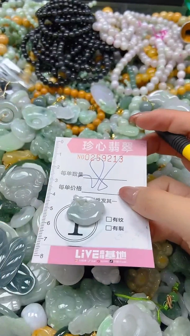 翡翠未镶嵌颈饰闪购0259213