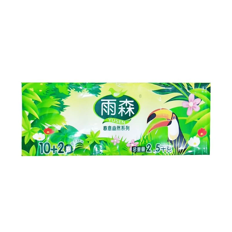 雨森极柔舒适卷纸2.5kg/提